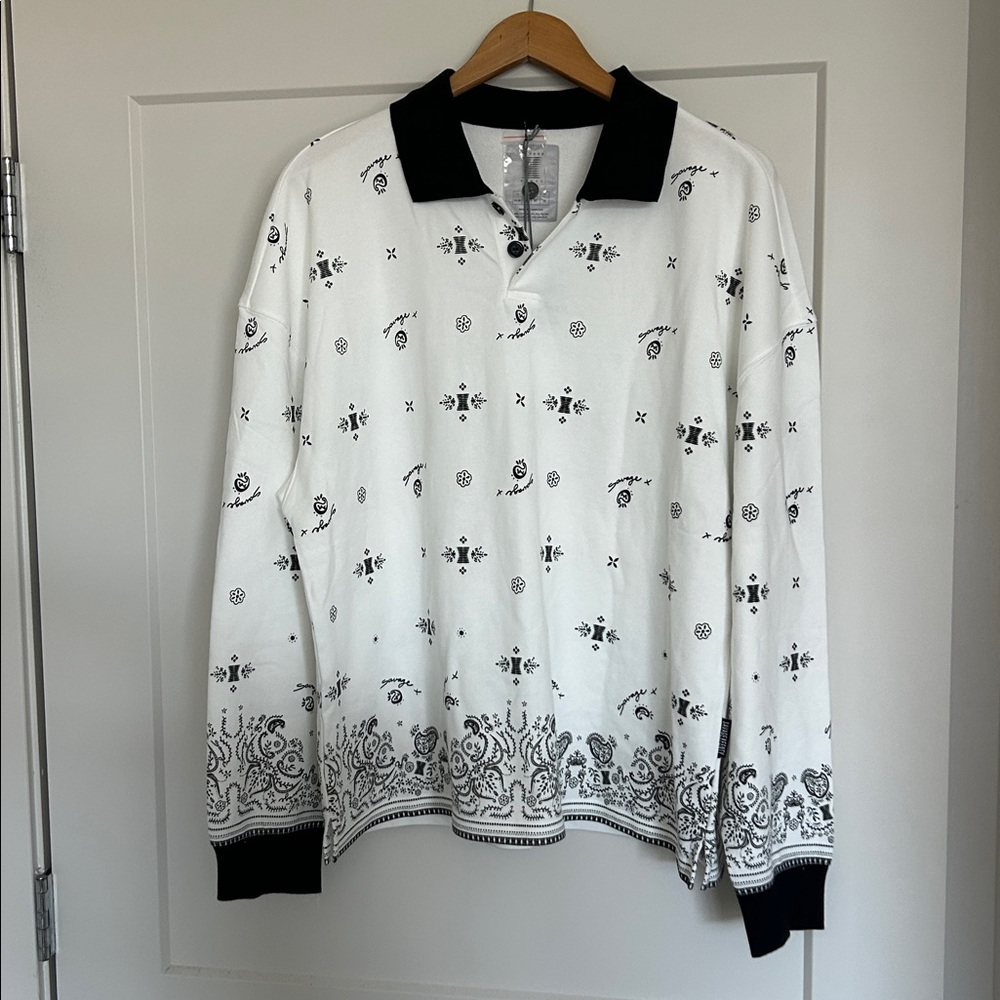 SAVAGE FENTY XSSENTIAL TERRY FASHION SHIRT TOP SIZE S MSRP $84.95 NWT